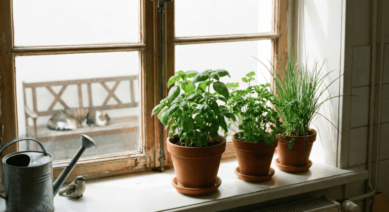How to Create a Windowsill Herb Garden