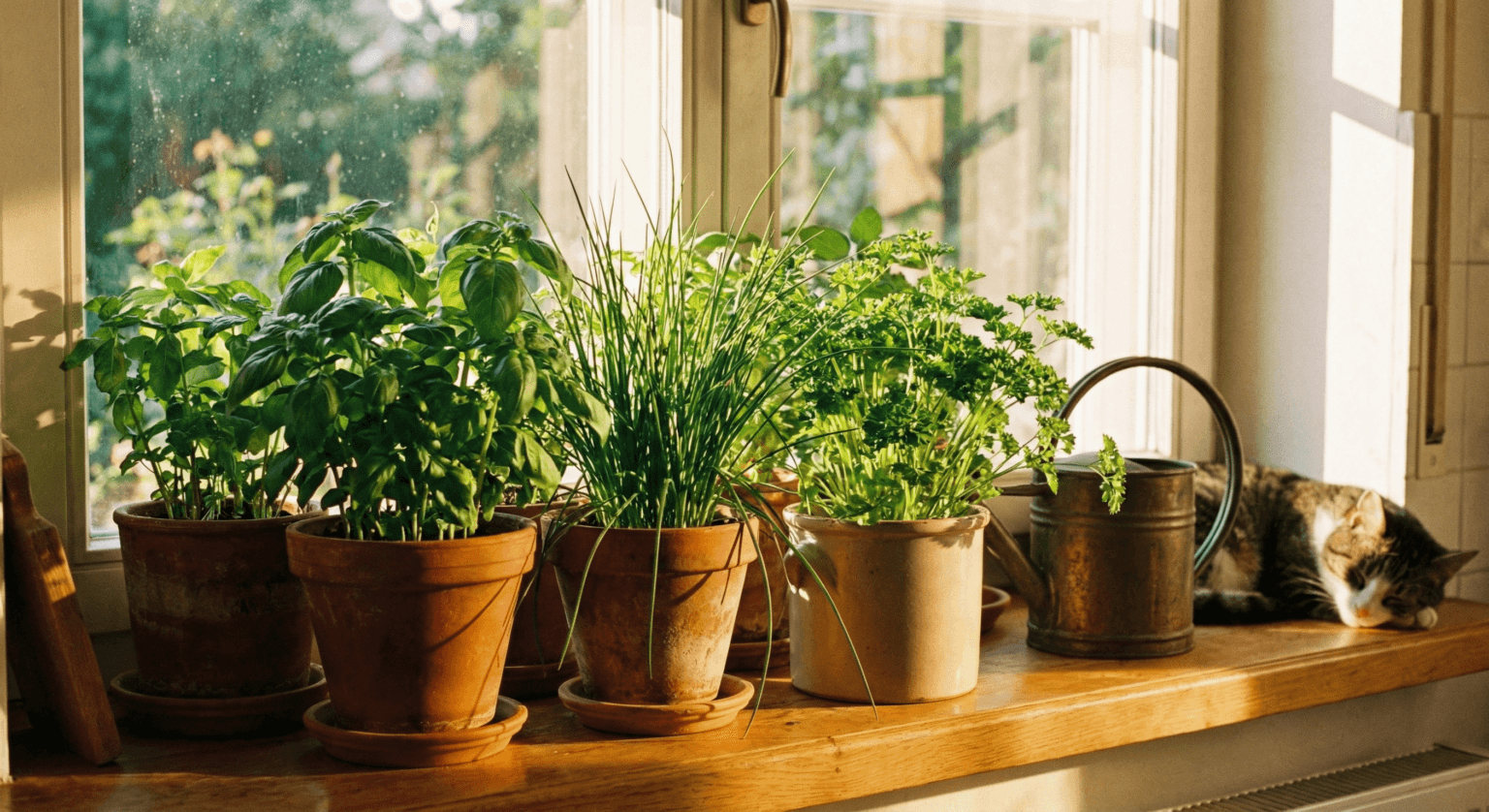 How to Grow Herbs Indoors: Fresh Flavours Year-Round